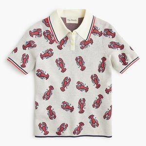 J. Crew The Reeds Lobster Sweater